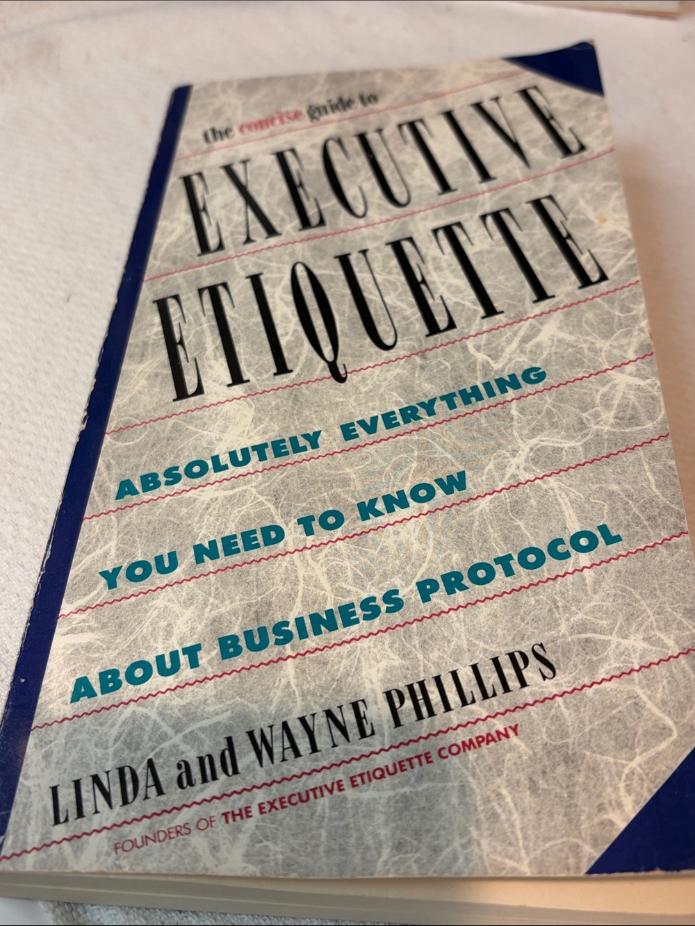 2 Books,”Business Etiquette”&”How to Behave”plus “Orvis” Leather Notebook/Pencil